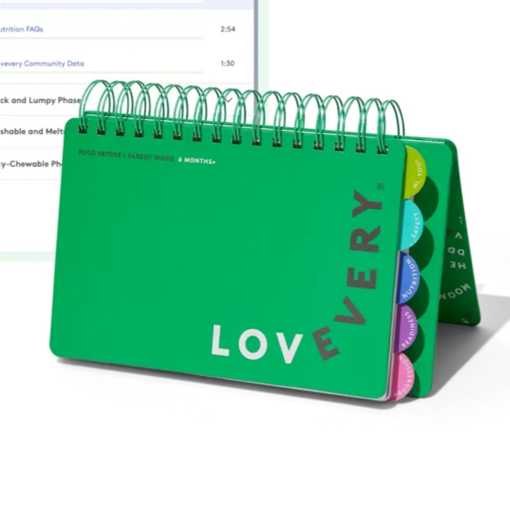 Lovevery food before 1 parent guide